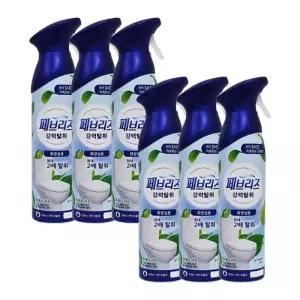 [페브리즈] 화장실용 에어 프레시 가든 165g x6 /실내냄새제거/방향제
