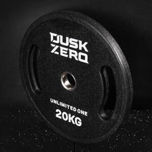 [더스크랙] 더스크제로 슬림 바벨원판 우레탄원판 20kg x 1개