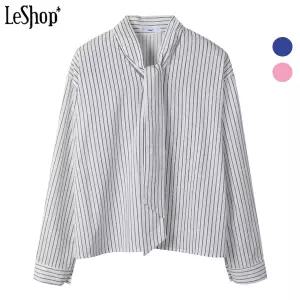 [롯데백화점]르샵 타이넥 스트라이프 셔츠 (BP3BL011A)