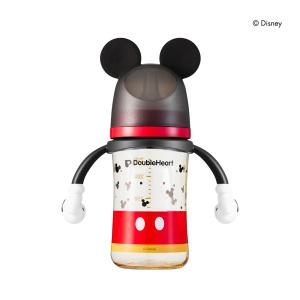 더블하트 모유실감 디즈니 에디션 미키 240ml (핸들포함) PPSU젖병 빨대컵