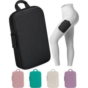 러닝 남녀용 폰 홀더 휴대폰 여행 및 헬스장용 특허받은 핸즈프리 허벅지 러닝백 마그네틱 레그 파우치 조