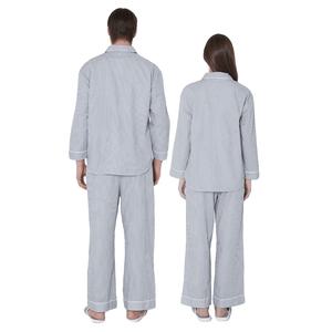 애니바디 커플 잠옷 면 긴팔긴바지 파자마 세트