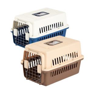 행복켄넬 300 (40 X 61 X 39cm) 매직도어 소형견 이동장 케이지