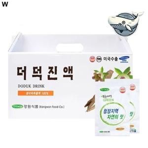 청정 더덕진액 천연수분 보충 기능성 음료