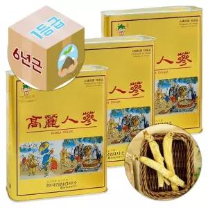 건강보감 6년근 고려 인삼 백삼 피직 선물용 1등급 900g