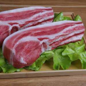 돼지고기 모형 정육점 삼겹살 갈비 음식 미니어처 촬영 전시용