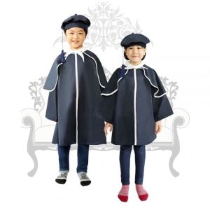 h64 유아졸업가운(베레모포함) 네이비 대/중사이즈