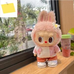 인형 의류 의상 액세서리, 라부부 모코코 플러시 아이돌 캐주얼 셔츠 바지 세트, 38cm