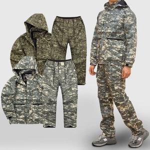 춘추 작업복 세트 봄 가을 남자 밀리터리 상의 바지 용접 페인트 근무복 남성 낚시복 카고 건빵 정비복
