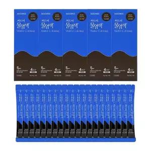 씨드비 물염색 시즌2 프리미엄 새치 커버 염색약 다크 브라운 20회분