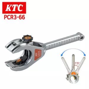 KTC 라쳇 파이프 커터 PCR3-66 최대직경 66mm 강철 스테인리스 동관