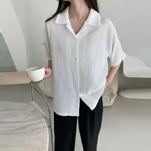 [보리보리/마미누리]제리블라우스 반팔 여성 빅사이즈 임산부 여름 임부복