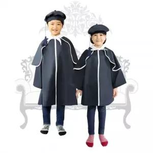 h64 유아졸업가운(베레모포함) 네이비 대/중사이즈