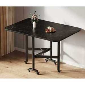 아일랜드식탁 홈바 이동식 테이블 접이식 확장형 선반 공간활용