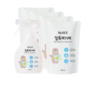 마이비 얼룩제거제 330ml + 리필 300ml x 4개