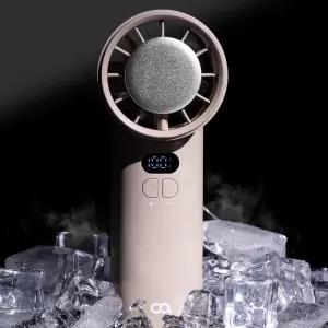 오아 아이스볼트 휴대용 미니 급속 냉각 손 선풍기 이중쿨링 BLDC 핸디 핸드 초강력 손풍기