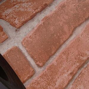 STONES고급-104 에어프리 시트지 샤론스톤파벽돌 레드 L