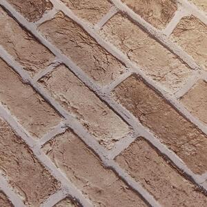 STONES트렌-101 에어프리 시트지 샤론스톤파벽돌 브라운 S