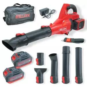 켈슨 42V 무선 대포 송풍기 4000mAh 배터리2개 세트 블로워 제설 낙엽 세차