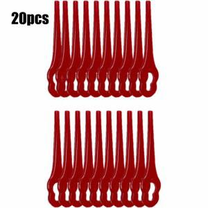 예초기날 플라스틱 정원 도구 부품 잔디 트리머 블레이드 리튬 배터리 교체 나이프