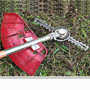 예초기날 조각 트리머 헤드 체인 정원 잔디 깎는 기계 브러시 커터 도구 액세서리에 대한 내마모성 교체