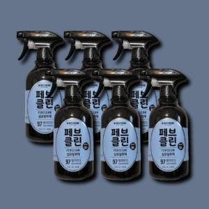 [기타] 페브클린 섬유 에어프릴코튼 500ml 6개