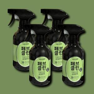 [기타] 페브클린 섬유 플라워샵 500ml 4개