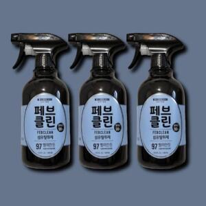 [기타] 페브클린 섬유 에어프릴코튼 500ml 3개