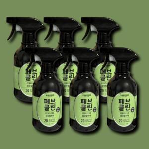 [기타] 페브클린 섬유 플라워샵 500ml 6개