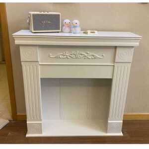 벽난로 장식장 엔틱 인테리어 거실 유럽풍 빈티지 콘솔 선반