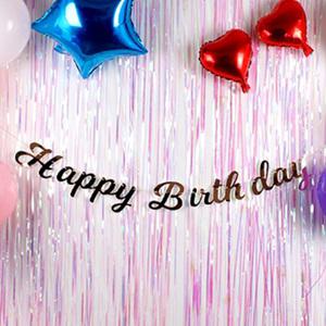 TK (10개) 글리터생일가랜드 로즈골드 유치원 어린이집 초등학생 만들기 미술 공작수업 키트