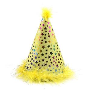 TK (20개) 꼬깔모자 스타 옐로우 대 유치원 어린이집 초등학생 만들기 미술 공작수업 키트