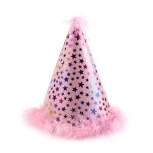 TK (20개) 꼬깔모자 스타 핑크 대 유치원 어린이집 초등학생 만들기 미술 공작수업 키트