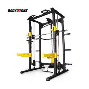 TK 바디스톤 복합멀티랙 ASP-7400 하프랙 스미스머신 하이풀리 로우풀리 공간절약형머신 홈짐 근력