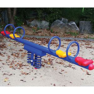 TK 한별 흔들놀이기구 시소 HBP1110D L300 W40 H75Cm 4인용 야외놀이시설 놀이터