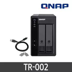QNAP TR-002 2베이[16TB] 16TBX1EA RAID스토리지 NAS확장용 DAS *초기 및 모든설정 무료원격지원*