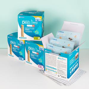 덴티페어리 벌크팩 4종 1.02kg 포켄스 강아지덴탈껌 치석 입냄새 감소 높은 기호성