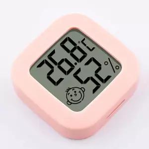 미니 디지털 온습도계 신생아방 실외 포켓 원예용품