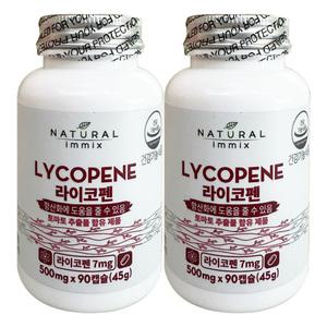 내추럴이믹스 라이코펜 500mg x 90캡슐 2개 / 써클