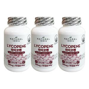 내추럴이믹스 라이코펜 500mg x 90캡슐 3개 / 써클