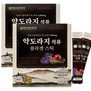 더존건강 약도라지 석류 콜라겐 젤리 스틱 600g (20gx30포)
