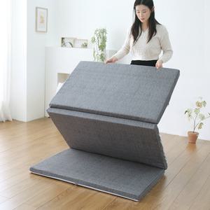 국산 신상 친환경공법 LM솜 단단한 접이식 3단 매트리스/마블 피폼 요매트 꿀잠 토퍼 바닥 침대