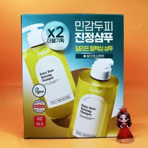 1+1 달리프 탈모증상완화 릴렉싱 샴푸 500ml + 500ml 도매가능 수출