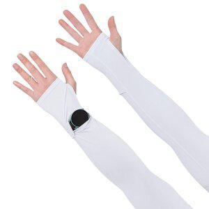 [기타]MCN 자외선차단 여름 스포츠 골프 손등 쿨토시 팔토시 화이트