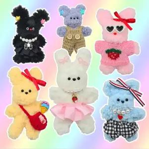 모루인형 만들기 키트 DIY 세트 코디 14종 모음 (모든재료 포함) 키링 만들기 모루 철사 