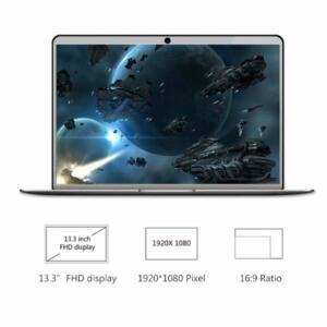 베스트셀러 64 비트 13.3 인치 Yepo 노트북, 6GB RAM 64GB eMMC 윈도우 10 인텔 셀러론 N3450 태블릿, HDMI