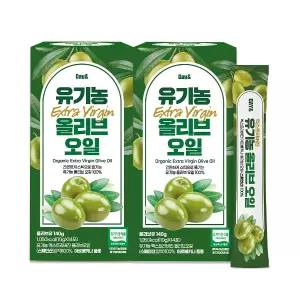 [참앤들황토농원] 데이앤 유기농 엑스트라버진 올리브오일 14포 2박스