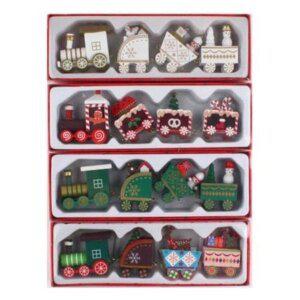 [JHQRNOYL_4B]산타마을행 기차(4개입) 기차 Z70