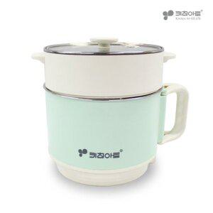 [키친아트] 오브제 일렉 멀티쿠커 1.5L(찜기포함) 전기포트 멀티포트