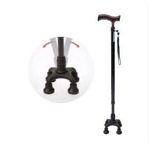 [에스이랜드]케어메이트 플렉시블 4발 지팡이 CM204F